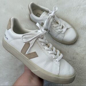Veja Campo Leather Sneaker White Almond EU 39 / US 8 W
